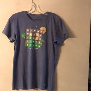 Life is Good Tee Shirt Size Mefium
